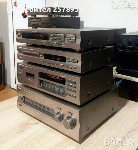 YAMAHA Сет : AX - 396+KX - 480+CDX - 496+TX 492 RDS - 330€!!!, снимка 6 - Аудиосистеми - 53267581