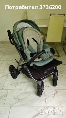 Бебешка количка Tutis Uno3+, 2 в 1, снимка 1