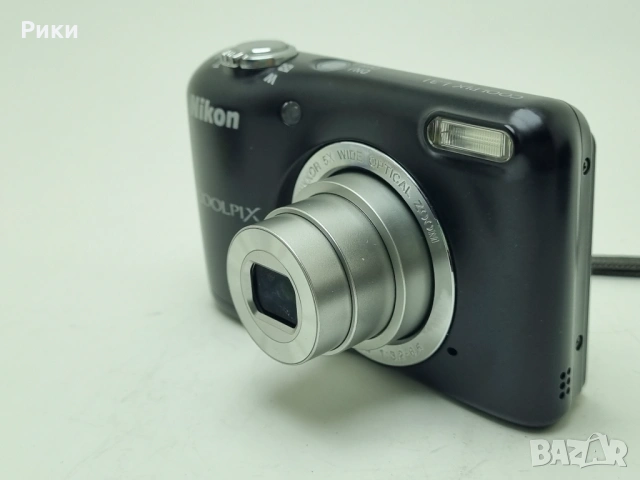 Nikon COOLPIX L31 16.1MP Digital Compact Camera Black Tested, снимка 4 - Фотоапарати - 53804820