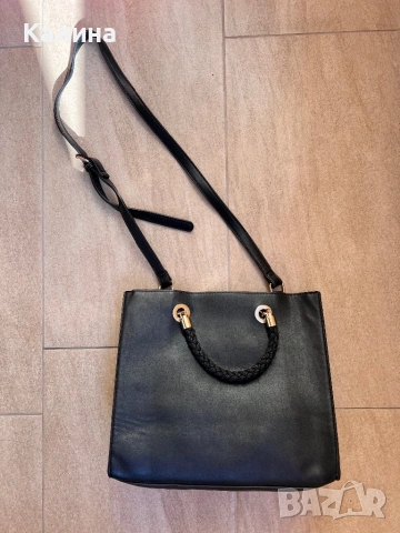 Черна елегантна чанта