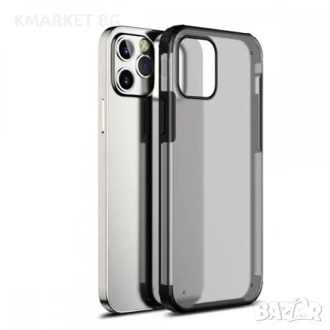 Калъф Wlons Armor MagSafe Мат / Черна рамка / за iPhone 15 6.1 Баркод : 3128038, снимка 1 - Калъфи, кейсове - 46951297