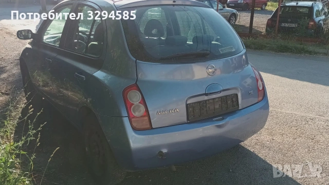 Нисан микра,1.4 бензин на части., снимка 2 - Автомобили и джипове - 54119746
