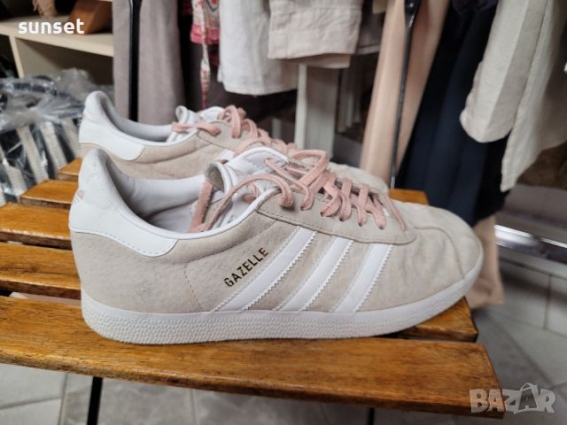 ADIDAS GAZELLE, бледорозови кецове- 39 новер, снимка 10 - Маратонки - 45978583