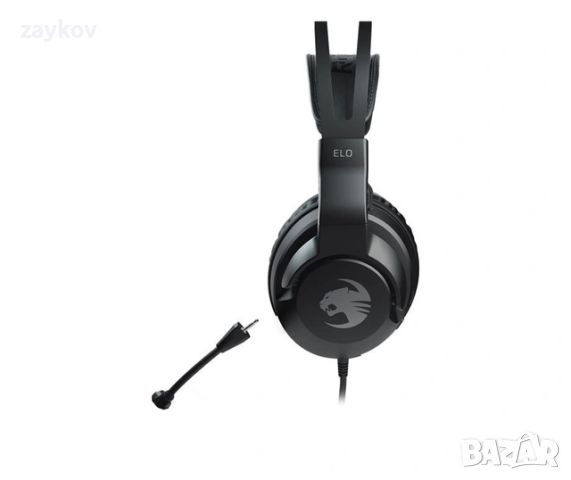 ROCCAT ELO X STEREO Слушалки Жичен Лента за глава Игри Черен, снимка 1 - Слушалки и портативни колонки - 46700327