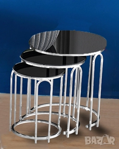 Маса ф70см или комплект от 3бр за 99лв