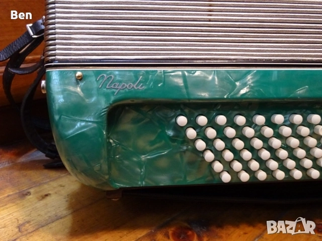Акордеон Settimio Soprani Napoli-96 баса, снимка 12 - Акордеони - 54161378