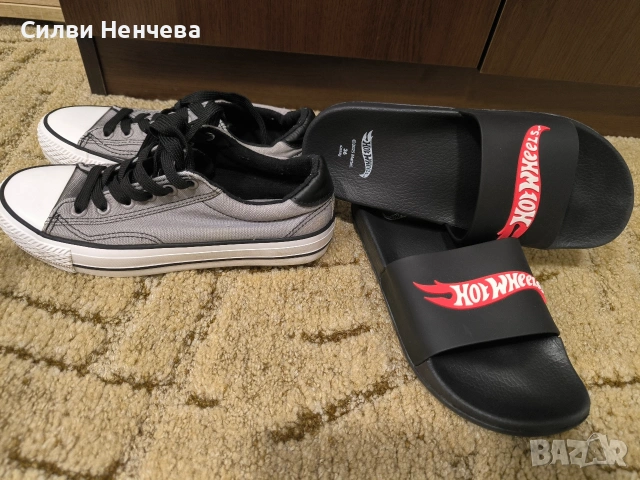 Лот кецове и джапанки 36