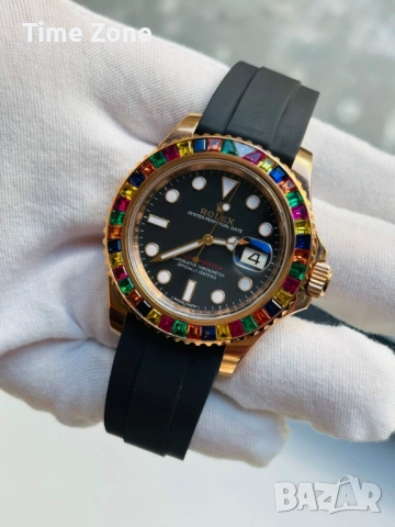 Rolex Yacht-Master 40mm 'Aurora Borealis' White Gold Automatic Дамски Различни Варианти, снимка 13 - Дамски - 54047447