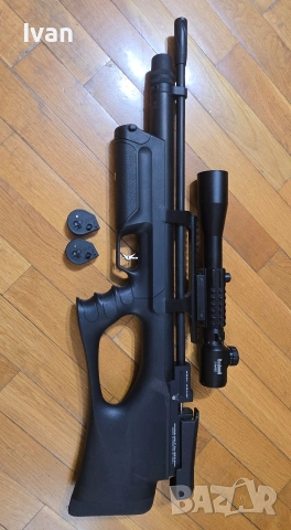 Въздушна пушка PCP Kral Arms Puncher Breaker 5,5, снимка 7 - Въздушно оръжие - 53260843