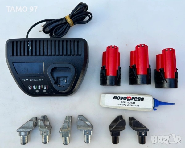 IVT Novopress - Акумулаторна преса и експандер 12V, снимка 11 - Други инструменти - 53597036