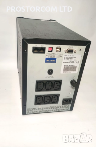 UPS Multimatic  ML-1000I, 900W, чиста синусоида, гаранция, цената е с вкл. ДДС, снимка 4 - Друга електроника - 52583565