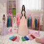 Голяма кукла с много рокли и аксесоари Beautiful Doll, снимка 3