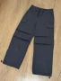 Дамски панталони с джобове, свободна кройка, снимка 1