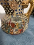 Vintage Satsuma декоративна кана – ръчно рисувана, Япония, снимка 2