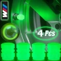 Комплект 4 бр. светещи капачки за вентили флуоресцентни нощни светещи декорации за кола мотоциклет, снимка 16
