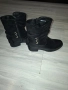 Дамски черни боти Tendenz,размер 39, снимка 4