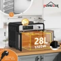 Комбиниран фритюрник с горещ въздух и фурна XXL 28л, 1700W, снимка 2
