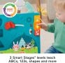 Музикална образователна бебешка играчка Fisher-Price HCL00 Книгата Giant Sit & Stand Experience Book, снимка 4