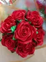 букети със сатенени рози , снимка 7
