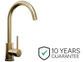 Златен смесител за кухня, кухненски смесител – Модел 5010, снимка 7