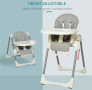 Бебешко столче за хранене, снимка 1 - Столчета за хранене - 44971477