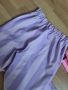Панталон висока талия в лилаво, снимка 1 - Панталони - 45919899