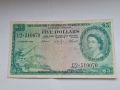 RARE. BRITISH CARIBBEAN TERRITORY. $ 5 DOLLARS 1963, снимка 1