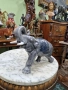 Прекрасна голяма порцеланова фигура статуетка , снимка 4