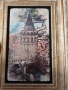 Картина върху камък, рамкирана, Галата, снимка 2