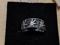 Сребърен пръстен (296), снимка 1