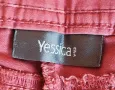 Дамски памучен панталон лято/ранна есен, тъмен пепел от рози, Yessica; 3XL÷4XL, снимка 3