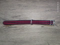 Черно-червена НАТО каишка 22мм., снимка 3