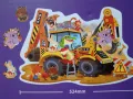 Детски пъзел багер с животни, снимка 5