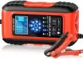 Интелигентно зарядно устройство за акумулаторни батерии 12V-10А/24V-5А , снимка 1
