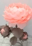 Цветя от креп хартия за декорация,фотосесия подарък, снимка 3