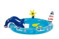 Басейн Детска морска тема с пързалка и фонтан 2.03x1.52x0.64m, снимка 1 - Басейни и аксесоари - 45995880