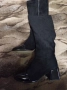 Черни дамски ботуши, снимка 2