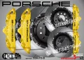 Надписи за капаци на спирачни апарати MPower PORSCHE AUDI Ceramic AMG BRABUS Brembo, снимка 12