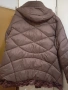Дамско яке кафяво с качулка , снимка 3