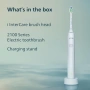 Електрическа четка за зъби Philips Sonicare серия 2000, бяла,HX4021/01, снимка 8