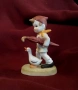 Колекционерска порцеланова фигурка на момче с чадър и гъска., снимка 7